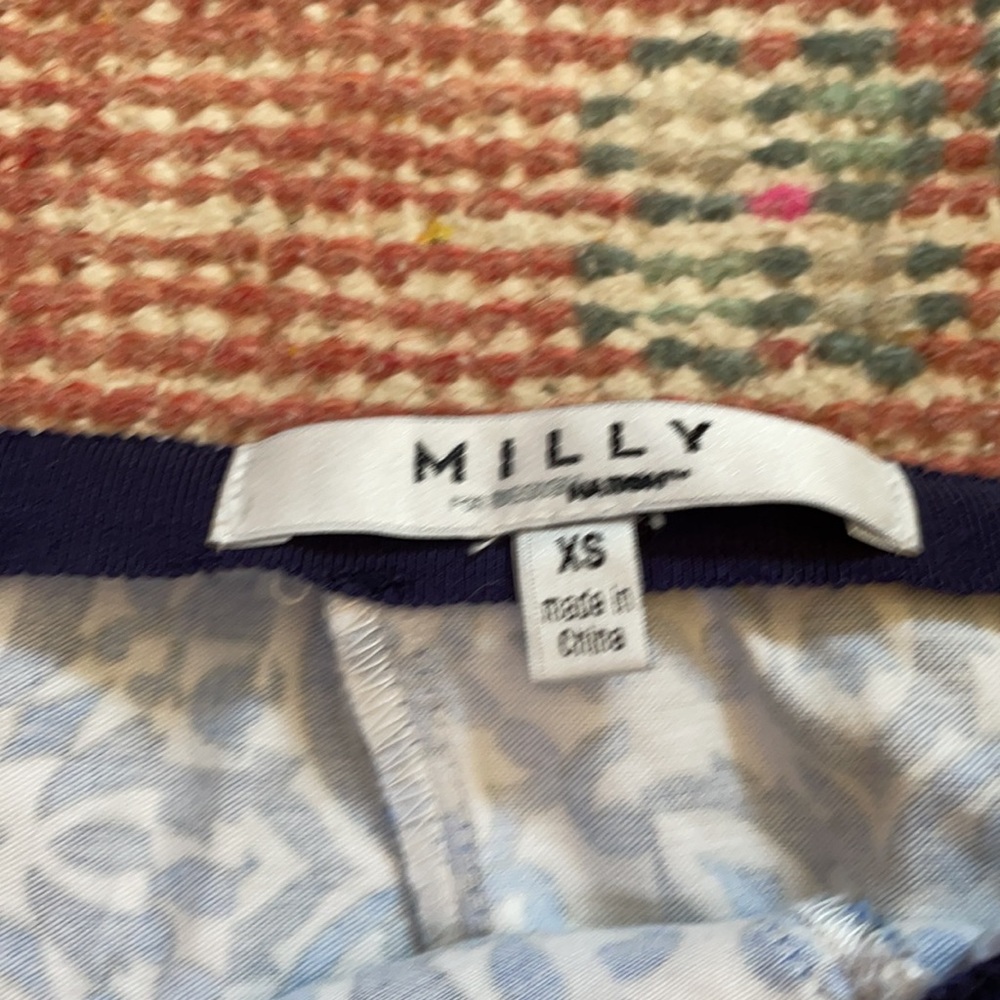 MILLY blue combo skirt - Picture 3 of 5